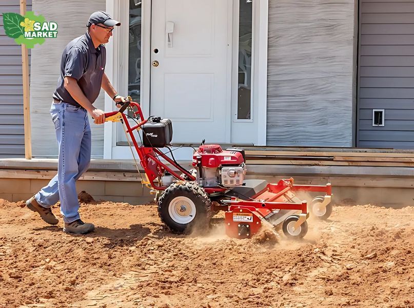 Культиватор роторний самохідний для підготовки ґрунту TURF TEQ Pre-Seeder 365 Pre-Seeder 365 фото