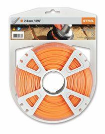 Косильна струна кругла з заглибленням Stihl &Oslash;2,4 мм, 14 м, малошумна (00009302419) 00009302419 фото