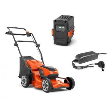 Газонокосилка аккумуляторная HUSQVARNA LC 137i KIT 9705009-04 фото