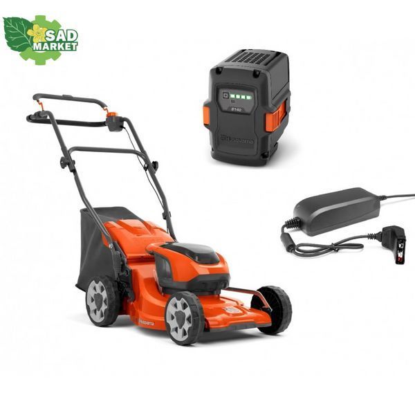 Акумуляторная газонокосилка Husqvarna LC 137i КИТ (АКБ+ЗП) 9705009-04 фото