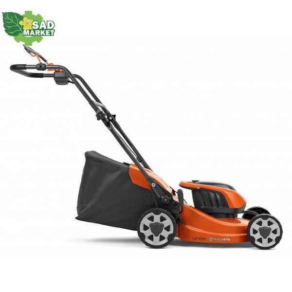 Акумуляторная газонокосилка Husqvarna LC 137i КИТ (АКБ+ЗП) 9705009-04 фото