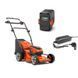 Акумуляторная газонокосилка Husqvarna LC 137i КИТ (АКБ+ЗП) 9705009-04 фото 2