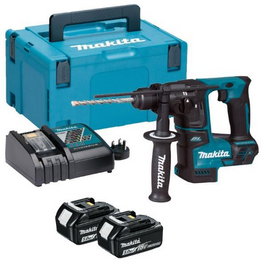 Перфоратор акумуляторний Makita DHR171RTJ, SDS-PLUS LXT, 18В, 5Аг х 2шт, DC18RC DHR171RTJ фото