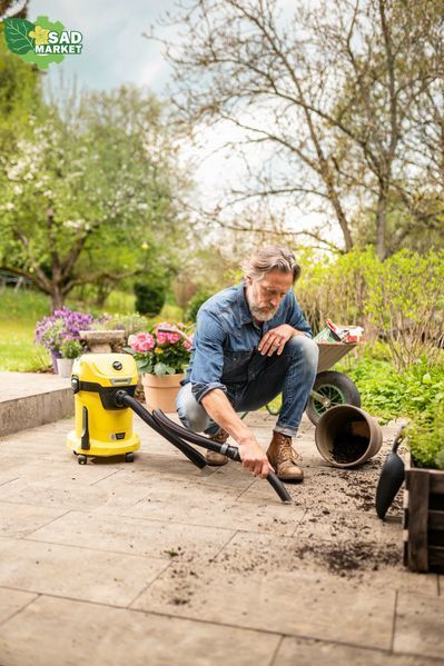 Пылесос хозяйственный аккумуляторный Karcher WD 3-18 1.628-550.0 фото