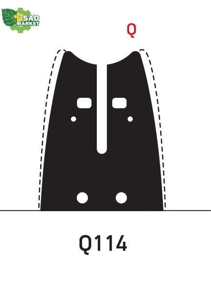 Шина пильна Oregon 90cm SpeedMax Harvester RSN Bar, .404" (902SMRQ114) 902SMRQ114 фото