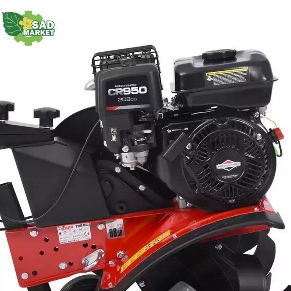 Бензиновий культиватор HECHT790BS, Briggs&Stratton CR950, 5.7 к.с., 208 куб.см, 1 вперед/1 назад, Ручний стартер, Бензиновий HECHT790BS фото