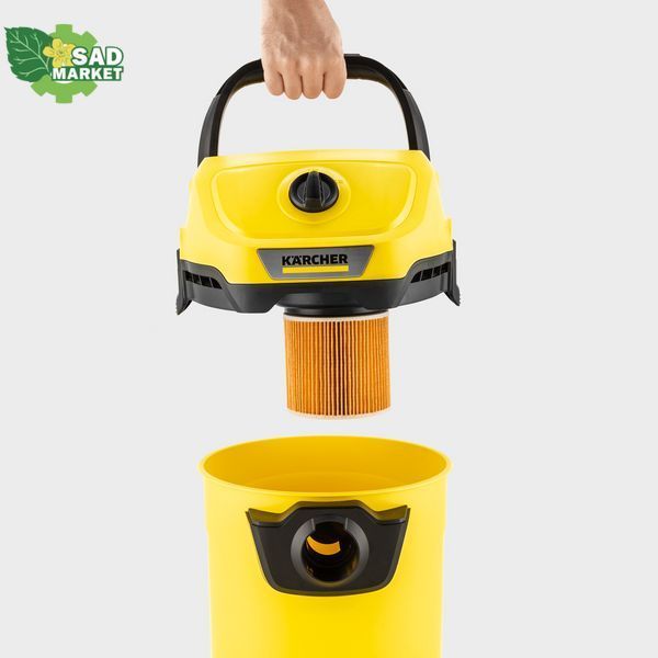 Пылесос хозяйственный аккумуляторный Karcher WD 3-18 1.628-550.0 фото