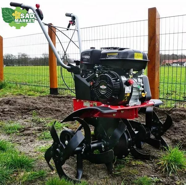 Бензиновий культиватор HECHT790BS, Briggs&Stratton CR950, 5.7 к.с., 208 куб.см, 1 вперед/1 назад, Ручний стартер, Бензиновий HECHT790BS фото