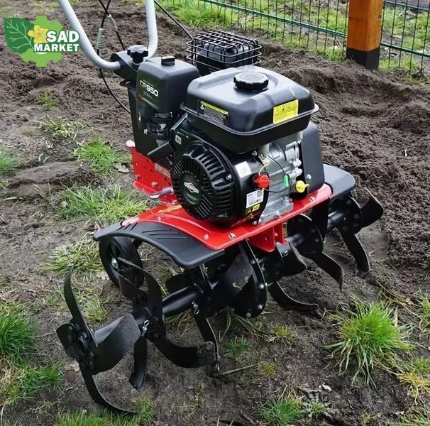 Бензиновий культиватор HECHT790BS, Briggs&Stratton CR950, 5.7 к.с., 208 куб.см, 1 вперед/1 назад, Ручний стартер, Бензиновий HECHT790BS фото