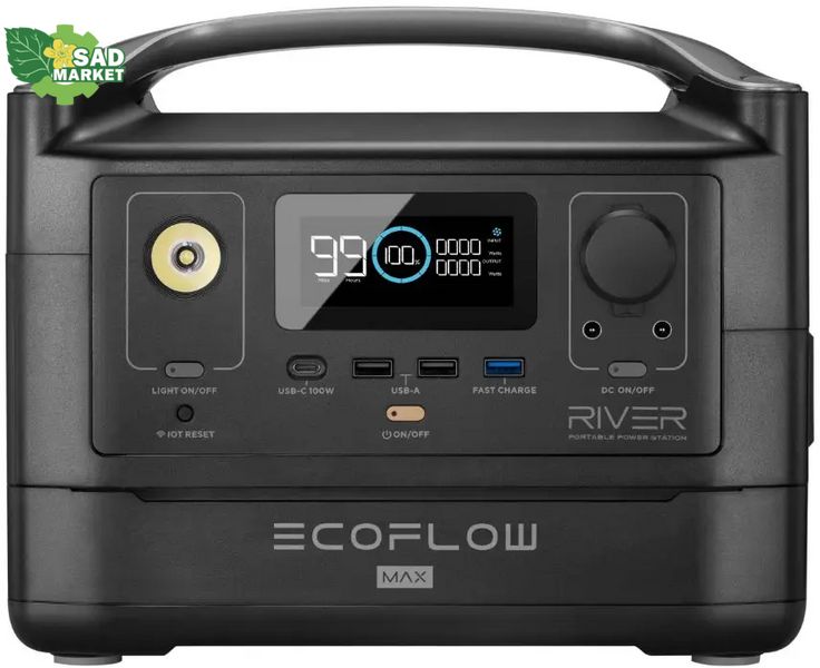 Зарядная станция EcoFlow RIVER Max EFRIVER600MAX-EU фото