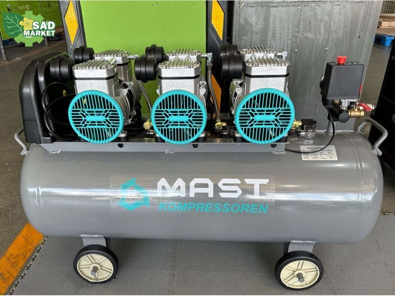Компрессор поршневой безмасляный Mast MOF1680/3x1500-120L MOF1680/3x1500-120L фото