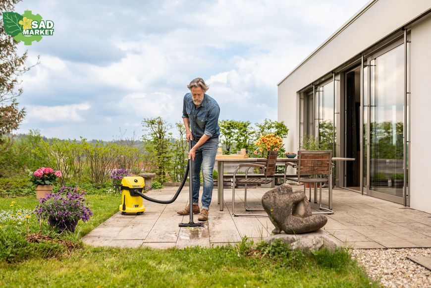 Пылесос хозяйственный аккумуляторный Karcher WD 3-18 1.628-550.0 фото