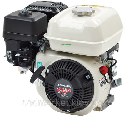 Двигун бензиновий HONDA GP160 HQHKR5S, 163 см3, 3,6 кВт, 3600 об./хв, 3,1 л, 15 кг GP160 фото