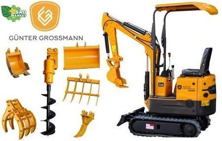Скрепер до міні-екскаватора Gunter Grossman GG 6000 rake GG6000 фото