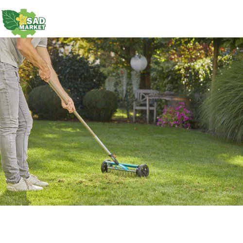Грабли скарифицирующие на колесах Gardena Combisystem, 32 см 03395-20.000.00 фото