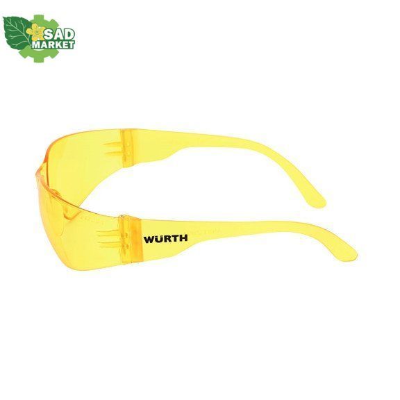 Окуляри захисні WURTH AS/NZS1337-PC, жовті 0899103122 фото