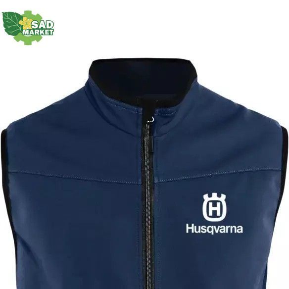 Жилет флисовый Husqvarna Softshell мужской, темно-синий, р L-52 5951026-04 фото