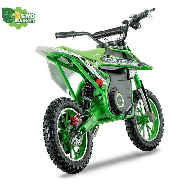 Мотоцикл акумуляторний FORTE PB1000E зелений 141273 фото