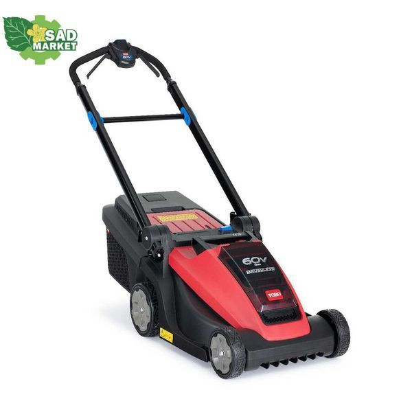 Аккумуляторная газонокосилка TORO eL43PST, 60V. SET 21843 фото