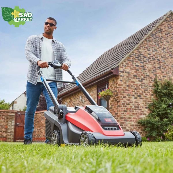 Аккумуляторная газонокосилка TORO eL43PST, 60V. SET 21843 фото