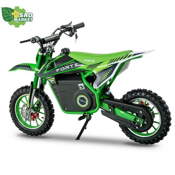 Мотоцикл акумуляторний FORTE PB1000E зелений 141273 фото