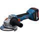 Угловая аккумуляторная шлифмашина Bosch GWS SET 18V-8 + кейс + 1 аккумулятор 4Ah и ЗУ 06019N9021 фото 2
