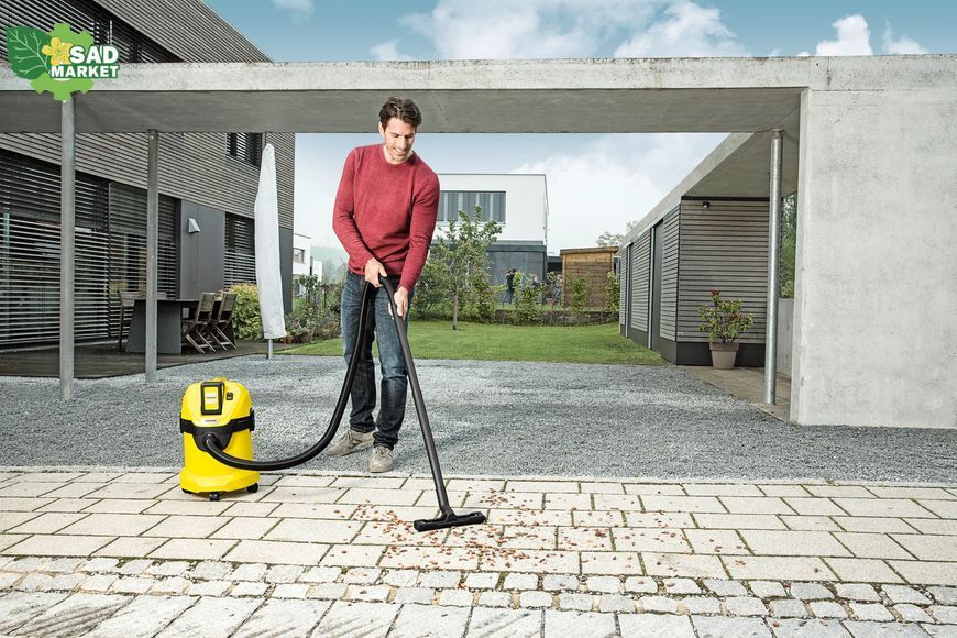 Пилосос господарський акумуляторний Karcher WD 3 Battery 1.629-910.0 фото