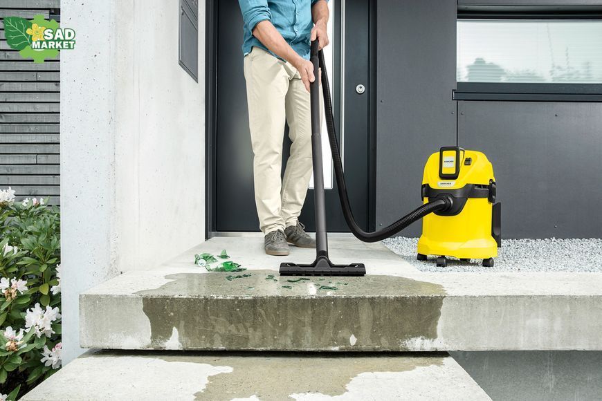 Пилосос господарський акумуляторний Karcher WD 3 Battery 1.629-910.0 фото