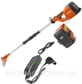 Высоторез аккумуляторный HUSQVARNA 120iTK4-P +PK4+BLi10+QC80 (KIT) комби 9705159-04 фото