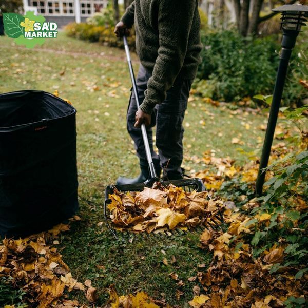 Грабли пластиковые многофункциональные 3-в-1 Fiskars Ergonomic 1077116 фото