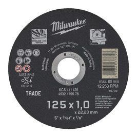 Отрезной диск по металлу MILWAUKEE, SCS 41/125x1, диаметр125мм 4932479578 фото