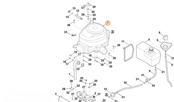 Двигатель бензиновый Briggs&Stratton 31A607 для MT 4097,5097/0,1 и 6112.0 61700111800 фото