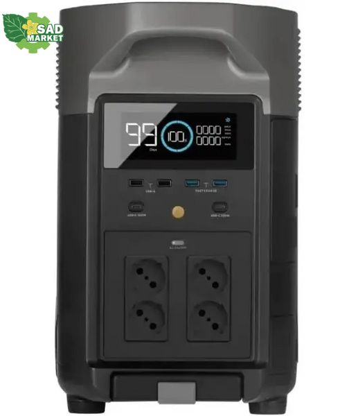Комплект энергонезависимости EcoFlow PowerStream – микроинвертор 600W + зарядная станция Delta Pro DELTAPro-EU-C20/EFPowerStreamMI-EU-600W/EFL-BKWDELTAProCable-0.5m фото