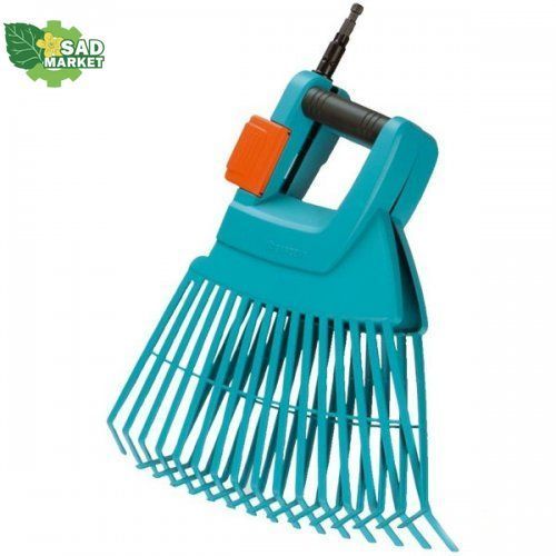 Граблі пластикові віялові збірні Gardena Combisystem, XXL 03107-20.000.00 фото