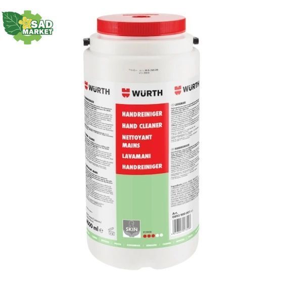 Паста для очистки рук WURTH N-PLUS, 4000 ml 0893900001 фото
