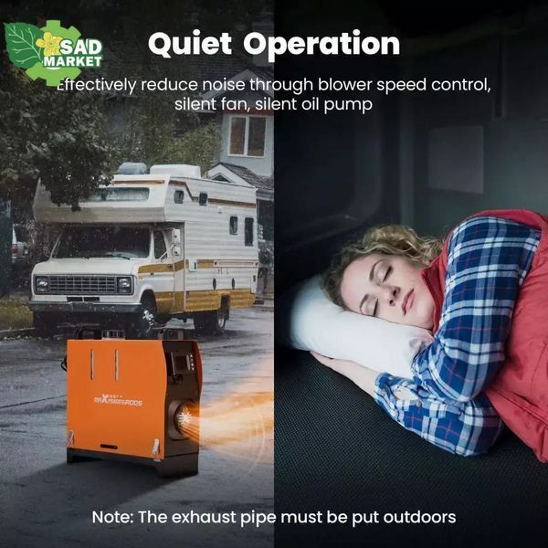 Автономний дизельний обігрівач MaXpeedingRods MXR-2Y (8 кВт) MXR-2Y фото