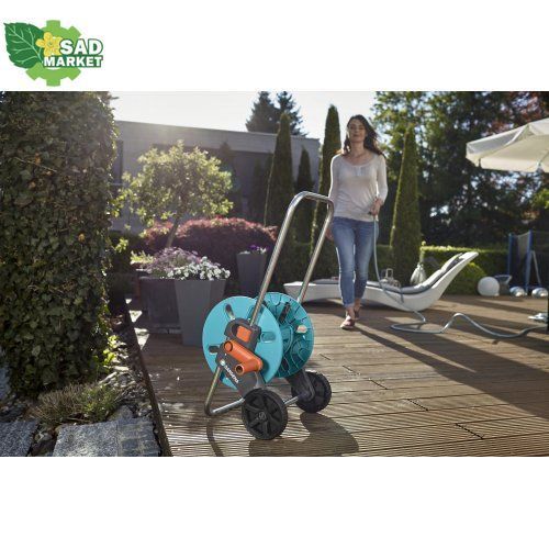Тележка для шланга Gardena AquaRoll S 18500-20.000.00 фото