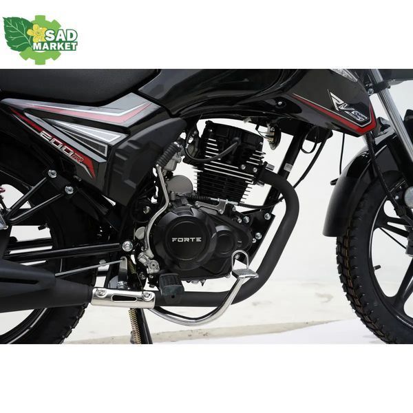 Мотоцикл бензиновый FORTE FT 200R красный 128808 фото