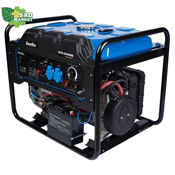 Генератор зварювальний бензиновий EnerSol EPG-6500WE EPG-6500WE фото