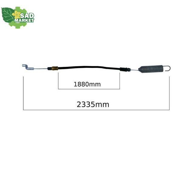 Трос приводу ножів Stiga / GGP Combi 1066, Alpina BT 66 384004606-0 фото