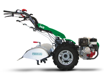Мотоблок (трактор 2-х колісний) бензиновий Ferrari 340 PowerSafe (Honda GX 390), Honda GX390, 11.7 л.с., 389 куб. см, 3 вперед/3 назад, Ручний стартер, Бензиновий TCB.CF3BON фото