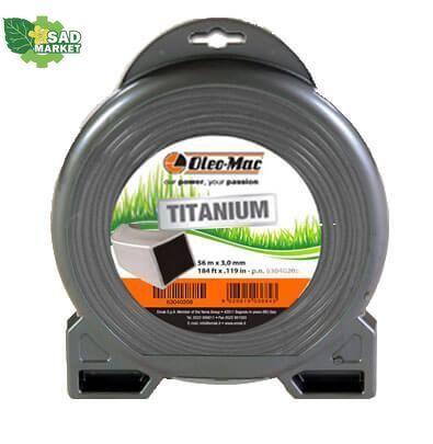 Косильная жилка Oleo-Mac TITANIUM-Square 3.0*15м SF30015UA фото