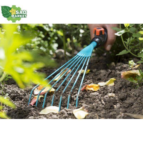 Граблі ручні дротові Gardena Combisystem, 12 см 08917-20.000.00 фото