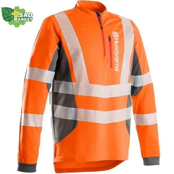 Футболка сигнальная с длинным рукавом Husqvarna Technical High Viz мужская, р XL-58/60 (5963038-58) 5963038-58 фото