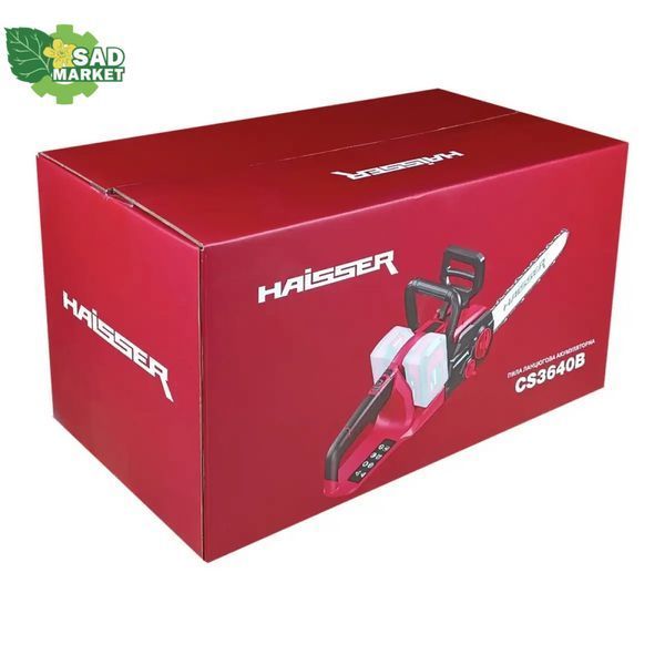 Пила ланцюгова акумуляторна HAISSER CS 3640В (каркас) 129201 фото