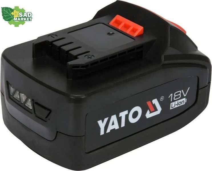 Акумулятор YATO YT-82843, 18 В, 3.0 А/Год YT-82843 фото