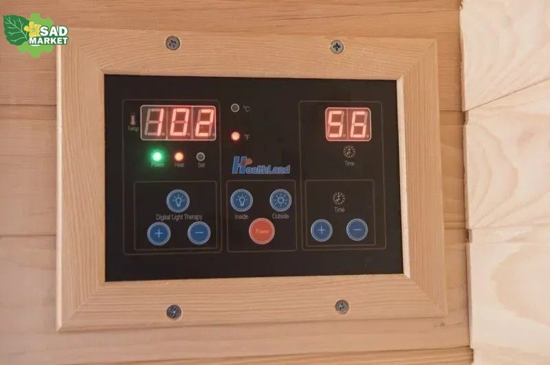 Сауна інфрачервона HECHT Deluxe 4005 Carbon 644005KC фото