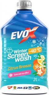 Омивач скла MOL Evox Winter Citrus Breeze -40°C 2л MOL Evox Citrus -40 2л фото