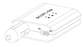 Адаптер EcoFlow Car Battery Charging EF-CARAdapter фото