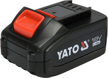Акумулятор YATO YT-82844, 18 В, 4.0 А/Год YT-82844 фото